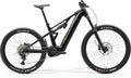 MERIDA eONE-EIGHTY 400 I1 – E-MTB Fully, Bosch Performance Line CX, 600 Wh, Glossy Black (River Clay)