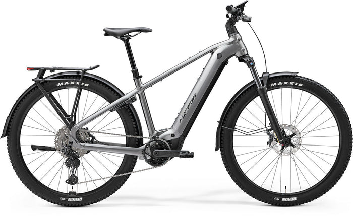 MERIDA eFLOAT CC 600 EQ II1 – E-Trekkingbike, Bosch Performance Line CX, 800 Wh, Gunmetal Grey (Black)