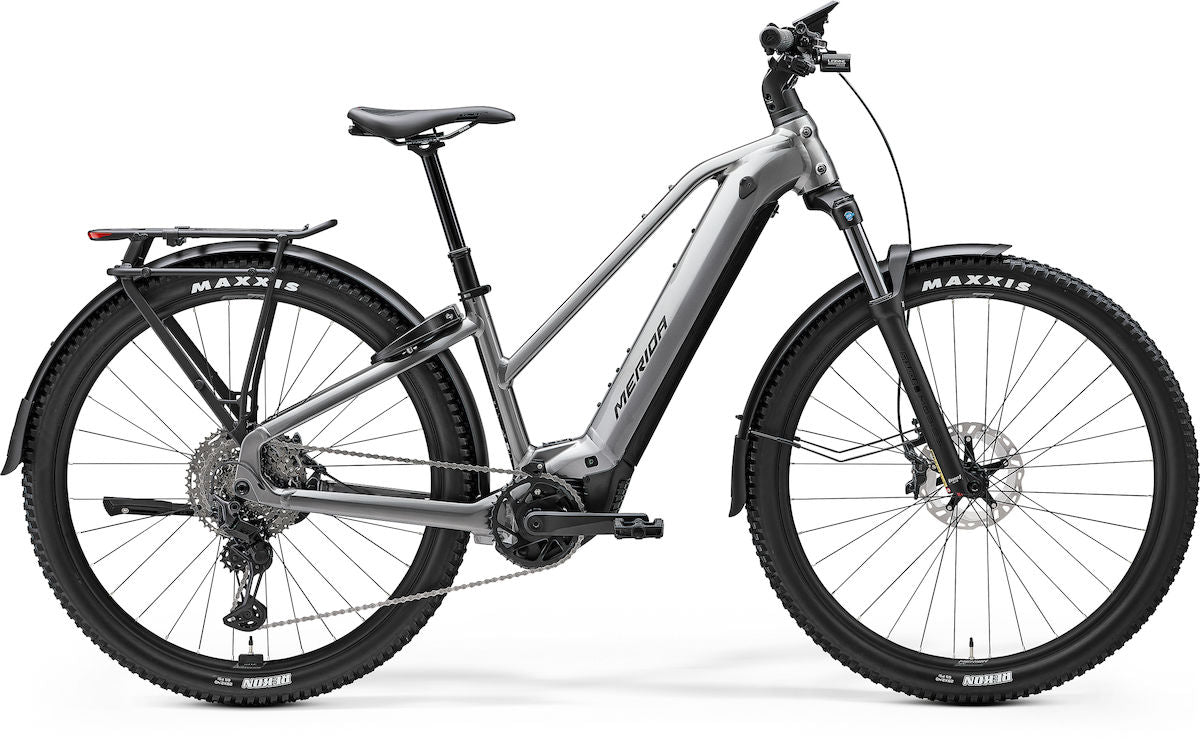 MERIDA eFLOAT CC 600 Lady EQ II1 – E-Trekkingbike, Bosch Performance Line CX, 800 Wh, Gunmetal Grey (Black)