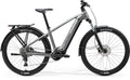 MERIDA eFLOAT CC 400 EQ II1 – E-Trekkingbike, Bosch Performance Line CX, 600 Wh, Gunmetal Grey (Black)