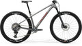 MERIDA BIG.NINE TR 8000 – Mountainbike Hardtail, Carbon, Sram GX Eagle Transmission, Silk Gunmetal Grey (Red)