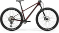MERIDA BIG.NINE XT – Mountainbike Hardtail, Carbon, Shimano XT, Burgundy Red (Black)