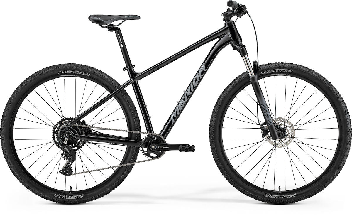 MERIDA BIG.NINE 80 – Mountainbike Hardtail, Aluminium, Shimano CUES U4000-9, Black (Grey)