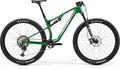 MERIDA NINETY-SIX XT – Mountainbike Fully, Carbon, Shimano XT M8100 Shadow+, Dandelion Green (Silver)