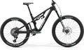 MERIDA ONE-SIXTY 8000 – Mountainbike Fully, Carbon, Sram GX Eagle Transmission, Silk Black (Silver)