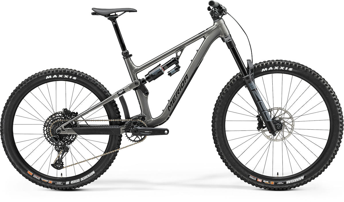 MERIDA ONE-SIXTY 700 – Mountainbike Fully, Aluminium, Sram NX Eagle, Glossy Gunmetal Grey (Black)