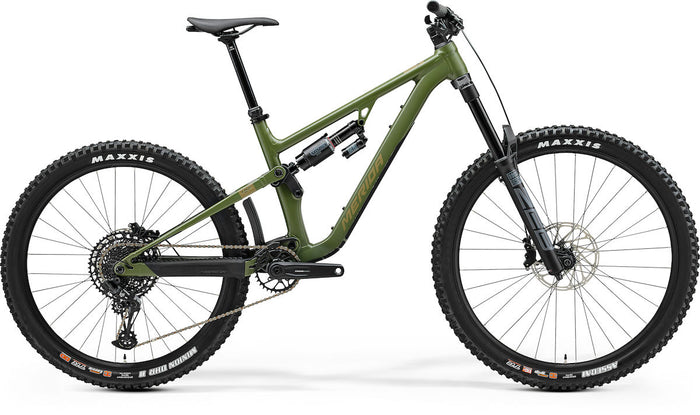 MERIDA ONE-SIXTY 700 – Mountainbike Fully, Aluminium, Sram NX Eagle, Silk Anaconda Green (Brown)