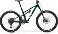 MERIDA ONE-FORTY 700 – Mountainbike Fully, Aluminium, Sram NX Eagle, Glossy Deep Forest Green (White)