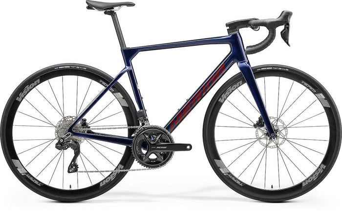 MERIDA SCULTURA 5000 V1 – Rennrad, Carbon, Shimano 105 Di2, Starfield Purple (Red)