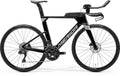 MERIDA TIME WARP TRI 5000 IV1 – Triathlon-/Zeitfahrrad, Carbon, Shimano 105 Di2, Black (Titan)