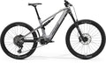 MERIDA eONE-SIXTY 6000 – E-MTB Fully, Shimano EP801, 600 Wh, Carbon, Gunmetal Grey (Black)