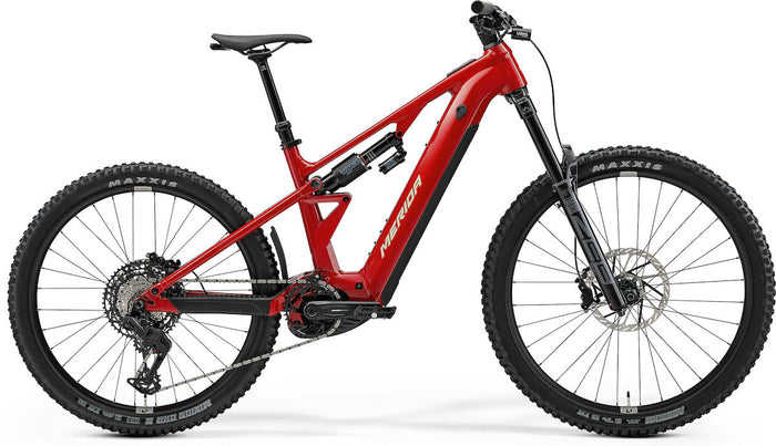 MERIDA eONE-EIGHTY 700 – E-MTB Fully, Bosch Performance Line CX, 800 Wh, Heritage Red (Brown)