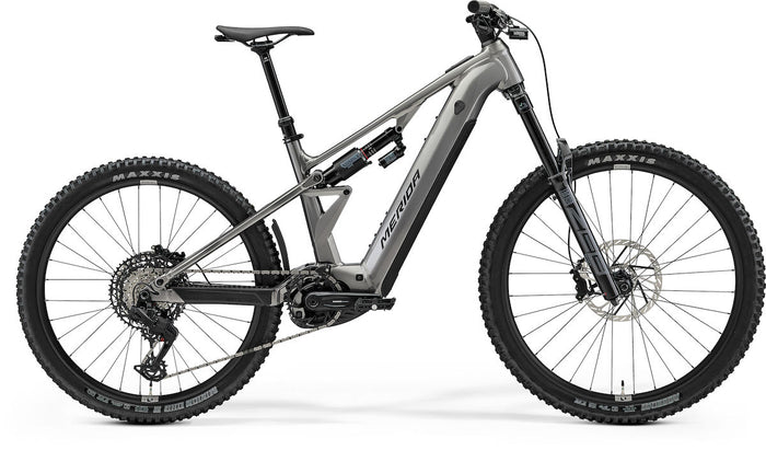 MERIDA eONE-EIGHTY 700 – E-MTB Fully, Bosch Performance Line CX, 800 Wh, Gunmetal Grey (Black)