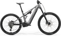 MERIDA eONE-EIGHTY 400 – E-MTB Fully, Bosch Performance Line CX, 600 Wh, Gunmetal Grey (Black)