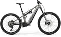 MERIDA eONE-EIGHTY FR 800 – E-MTB Fully, Bosch Performance Line CX, 800 Wh, Gunmetal Grey (Black)