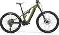 MERIDA ETMO 800 – E-MTB Fully, Bosch Performance Line CX, 800 Wh, Anaconda Green (Silver)