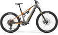 MERIDA LITHOS 10K – E-MTB Fully, Bosch Performance Line CX-R, 800 Wh, Carbon, Grey to Wild Honey (Holo Honey)