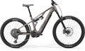 MERIDA LITHOS 8000 – E-MTB Fully, Bosch Performance Line CX-R, 800 Wh, Carbon, Warm Slate Grey (Golden Black)