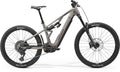 MERIDA LITHOS 6000 – E-MTB Fully, Bosch Performance Line CX, 800 Wh, Carbon, Warm Slate Grey (Golden Black)