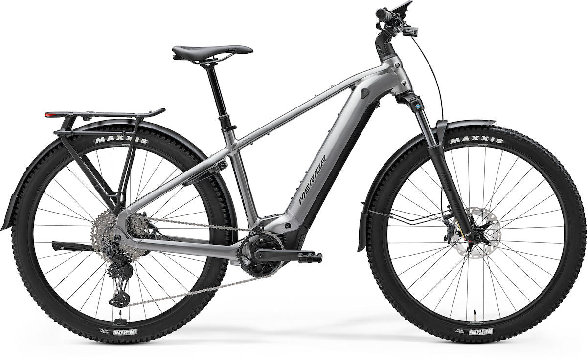 MERIDA eFLOAT CC 600 EQ – E-Citybike, Bosch Performance Line CX, 800 Wh, Gunmetal Grey (Black)