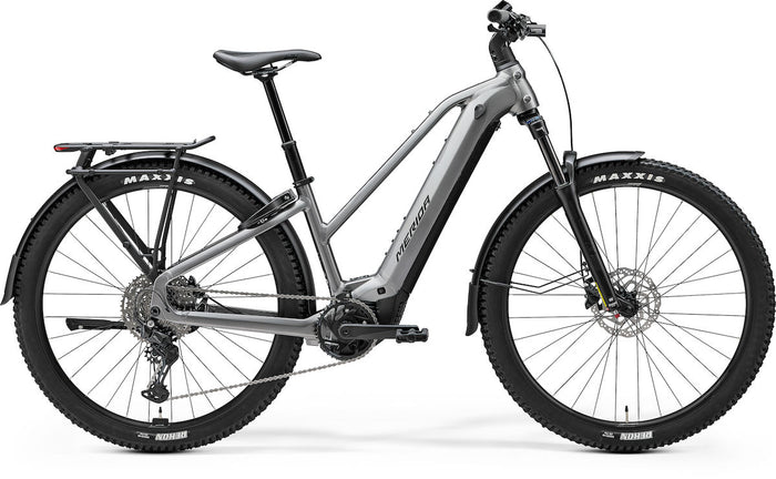 MERIDA eFLOAT CC L 500 EQ – E-Citybike, Bosch Performance Line CX, 800 Wh, Gunmetal Grey (Black)