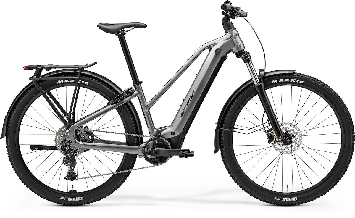 MERIDA eFLOAT CC L 400 EQ – E-Citybike, Bosch Performance Line CX, 600 Wh, Gunmetal Grey (Black)
