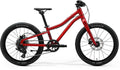 MERIDA MATTS J. 20+ – Kinderfahrrad 20 Zoll, Aluminium, 8-Gang, Dark Strawberry (Race Red/Black)