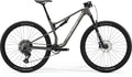 MERIDA NINETY-SIX 6000 – Mountainbike Fully, Carbon, Sram Eagle 70 Transmission, Warm Slate Grey (Silver)