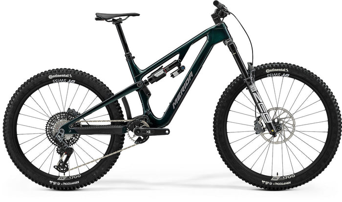 MERIDA ONE-SIXTY 8000 – Mountainbike Fully, Carbon, Sram GX Eagle Transmission, Halo Green (Grey)