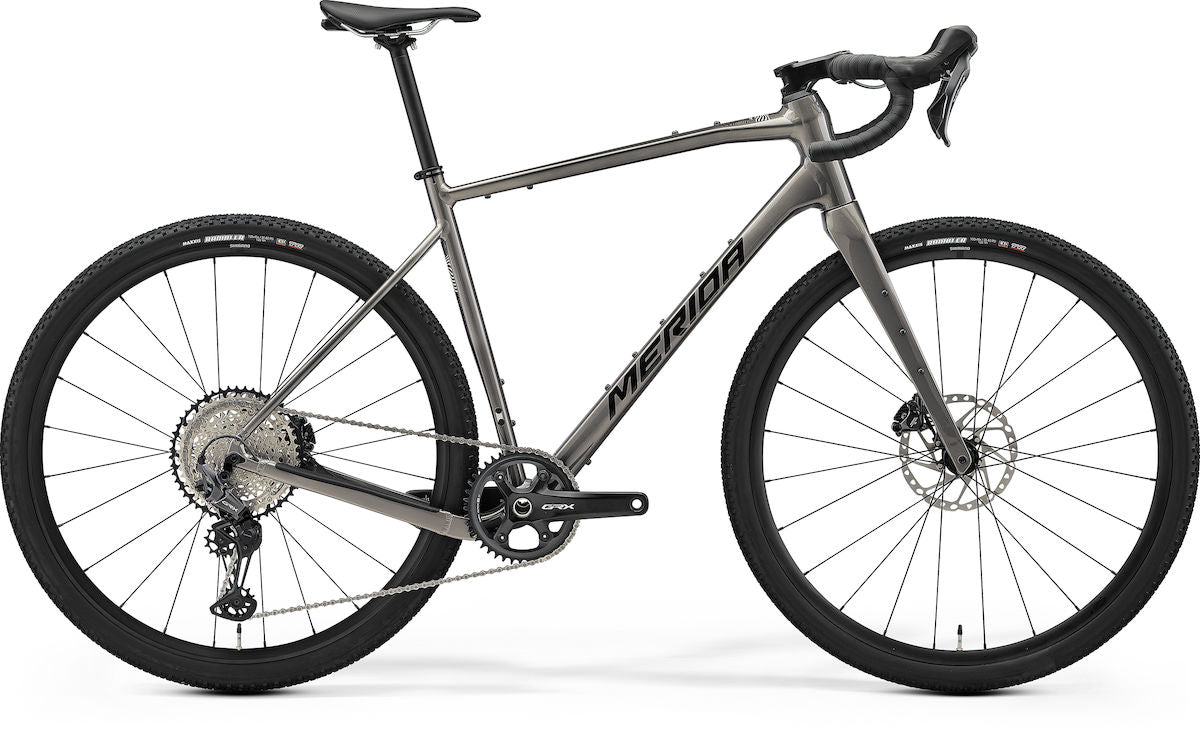 MERIDA SILEX 700 – Gravelbike, Aluminium, Shimano GRX822, Warm Slate Grey (Black)