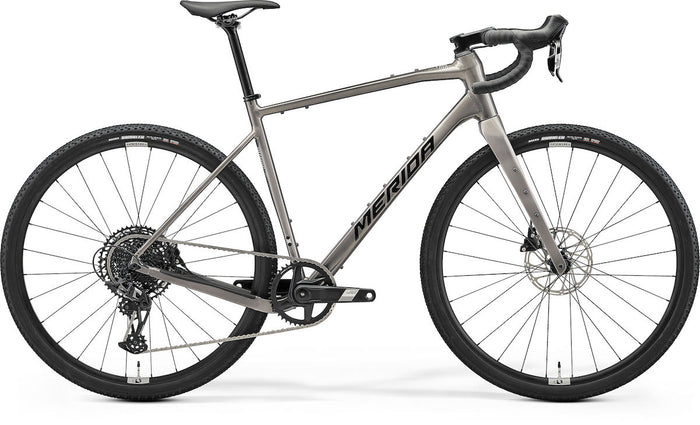 MERIDA SILEX 500 – Gravelbike, Aluminium, Sram Apex Eagle, Warm Slate Grey (Black)