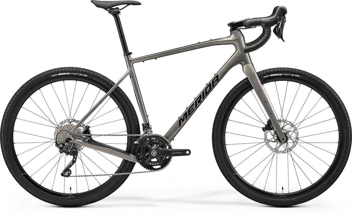 MERIDA SILEX 400 – Gravelbike, Aluminium, Shimano GRX400, Warm Slate Grey (Black)