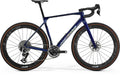 MERIDA MISSION 10K – Gravelbike, Carbon, Sram Red XPLR, Transparent Blue Carbon Ud (Silver)