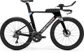 MERIDA TIME WARP TRI LIMITED – Triathlon-/Zeitfahrrad, Carbon, Shimano Ultegra Di2, Metallic Black (Flash Bcp)