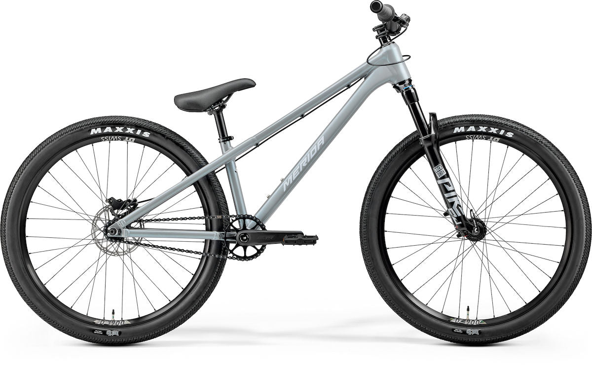 MERIDA DIRT 700 – Dirtbike, Aluminium, Silk Transparent Blue (Silver)