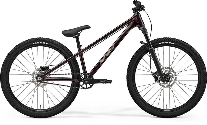 MERIDA DIRT 500 – Dirtbike, Aluminium, Metallic Black (Smoked Silver)