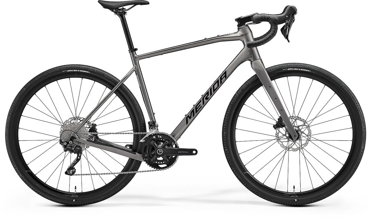 MERIDA SILEX 400 – Gravelbike, Aluminium, Shimano GRX400, Warm Slate Grey (Black)