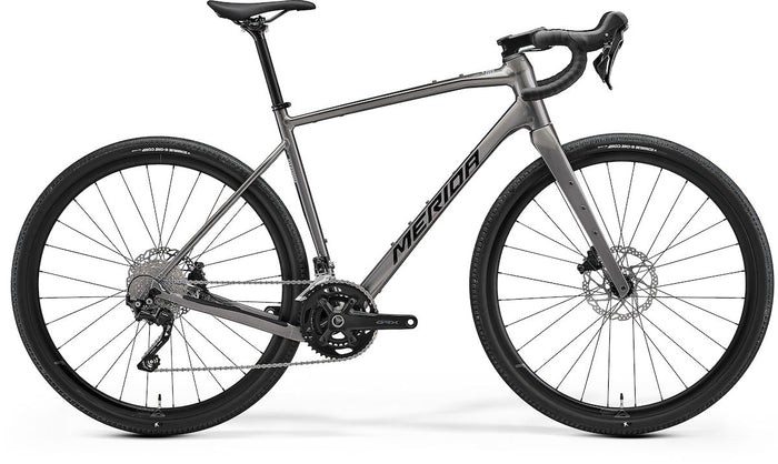 MERIDA SILEX 400 – Gravelbike, Aluminium, Shimano GRX400, Warm Slate Grey (Black)