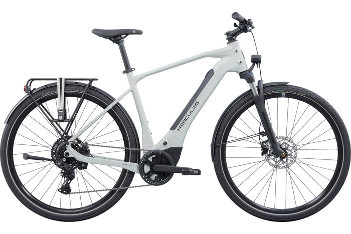 Hercules Futura SL I-9 – E-Urbanbike, Bosch Performance Line SX, 400 Wh, Urban Grey - Glossy