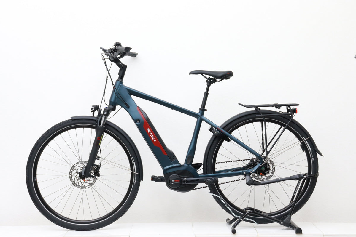 VICTORIA Tresalo 7 E-Trekking|Bosch Performance Line|545 Wh|Shimano Nexus 5-Gang|Riemenantrieb|Gr.S(48 cm)