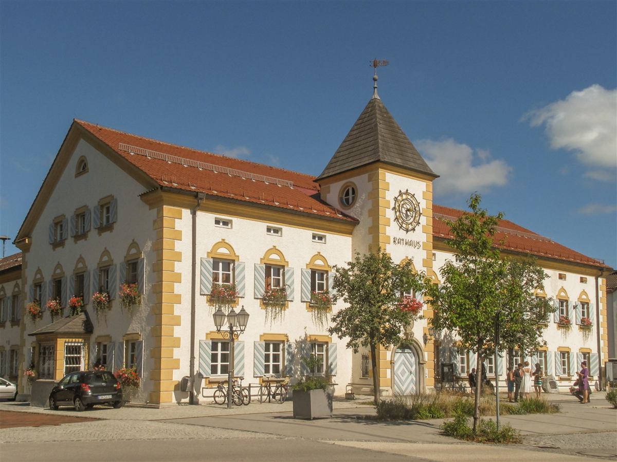 Ortsansicht von Geretsried in der Nähe der SMBIKES Fahrradwerkstatt