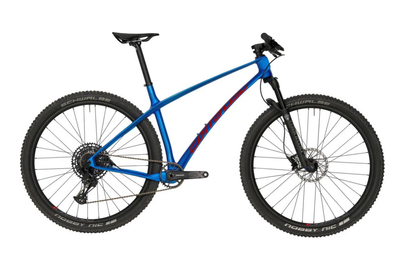 Corratec Revo BOW LTD Carbon 29" MTB Hardtail – Shimano 11-Gang – Blau – Modell 2025/44