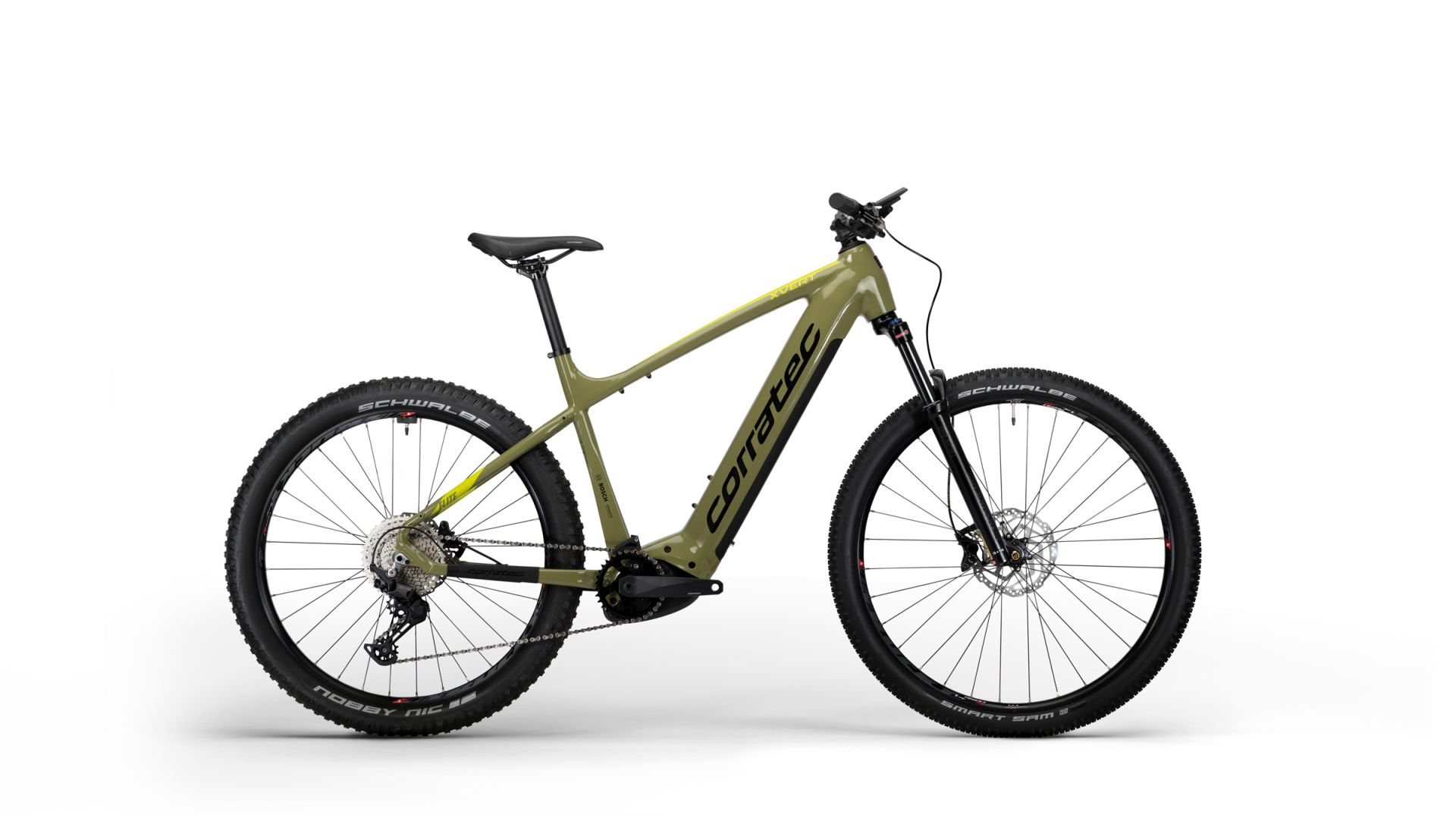 Corratec E-Power X Vert Elite Gent – E-MTB Hardtail Bosch CX 625Wh Shimano Deore 11-Gang Größe 44